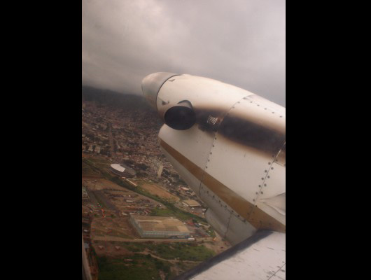Vista desde el avi�n